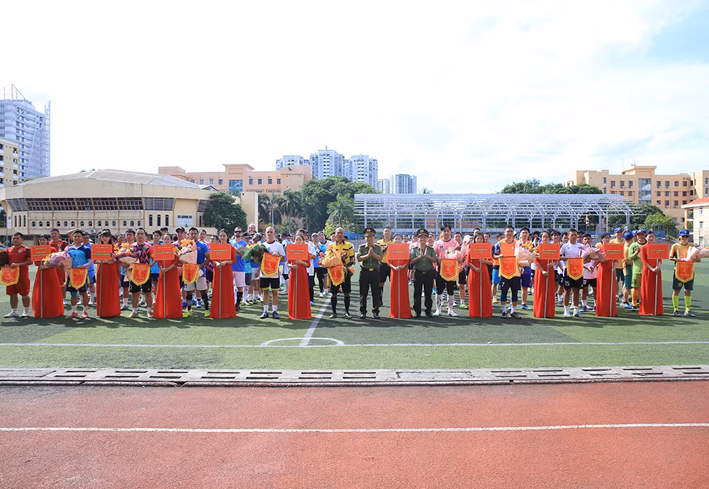 Đẩy mạnh công tác đối ngoại CAND thông qua giao lưu thể thao -0
