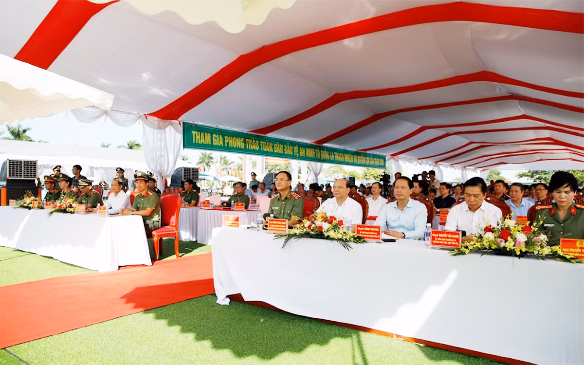 Thái Bình: Tưng bừng ngày hội toàn dân bảo vệ ANTQ -1