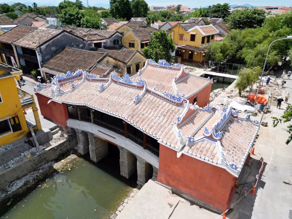di sản chùa cầu ở hội an sau khi trùng tu đã có nhiều ý kiến bàn luậnjpg.jpg -1