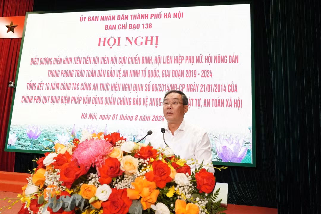 Hà Nội biểu dương nhiều điển hình tiên tiến trong phong trào toàn dân bảo vệ an ninh Tổ quốc -0