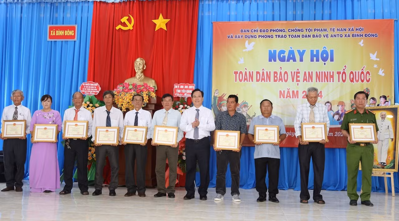 Tiền Giang có nhiều cách làm hay, sáng tạo trong phong trào toàn dân bảo vệ ANTQ -0