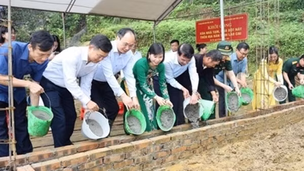 Lào Cai phát động Phong trào thi đua “Chung tay xóa nhà tạm, nhà dột nát”