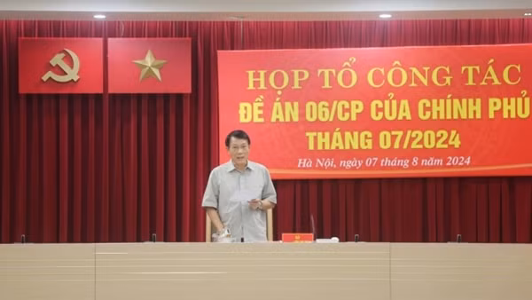 Gấp rút hoàn thành những nhiệm vụ của Đề án 06 trong 6 tháng cuối năm