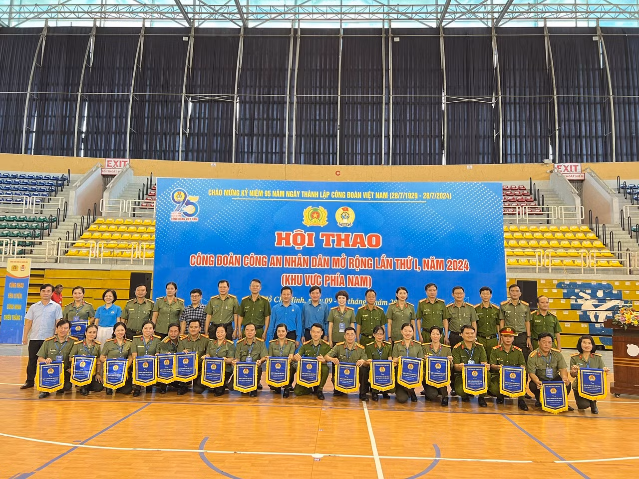 Khai mạc Hội thao Công đoàn Công an nhân dân khu vực phía Nam -0