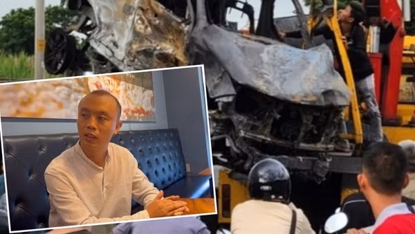 Vụ tai nạn dốc cầu Phú Mỹ: Vừa được giải cứu, thanh niên người Hàn Quốc lao ngay vào cứu nạn