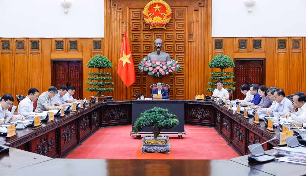 Thủ tướng chủ trì phiên họp Ban chỉ đạo rà soát, xử lý vướng mắc trong hệ thống văn bản quy phạm pháp luật -1