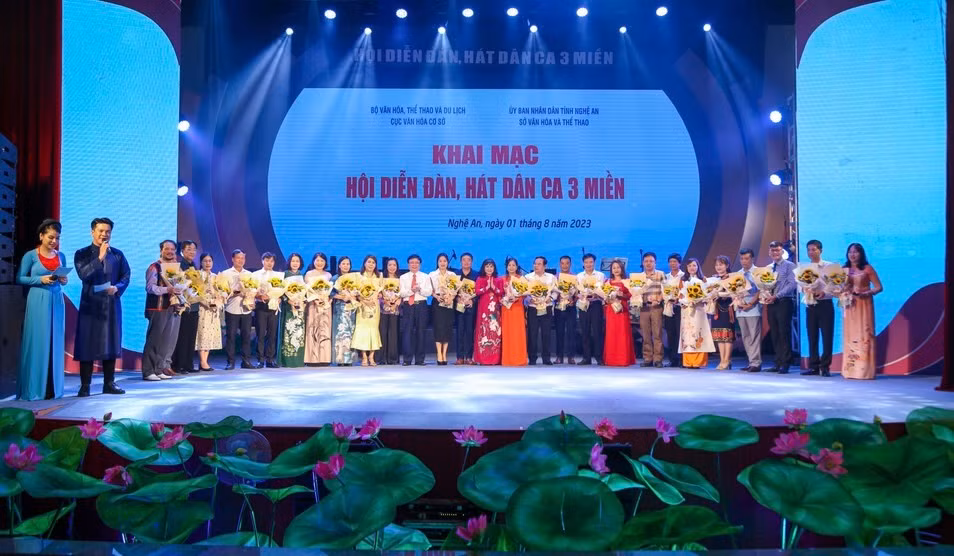 Nhiều hoạt động đặc sắc tai Fetival Dân ca ví, giặm Nghệ Tĩnh 2023 -0