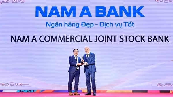 Nam A Bank tiếp tục nhận giải thưởng nơi làm việc tốt nhất Châu Á