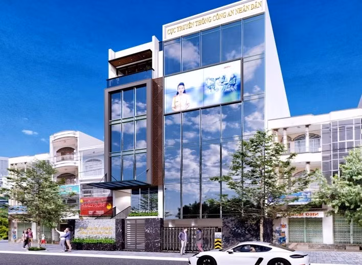 Xây dựng cơ sở làm việc Cục Truyền thông Công an nhân dân tại Đà Nẵng -0