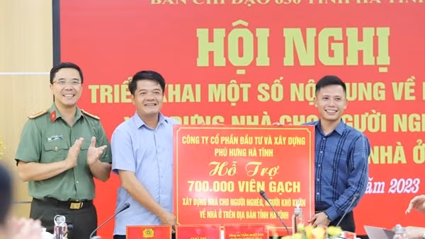 Hà Tĩnh đẩy nhanh tiến độ xây dựng 1.000 ngôi nhà cho hộ nghèo