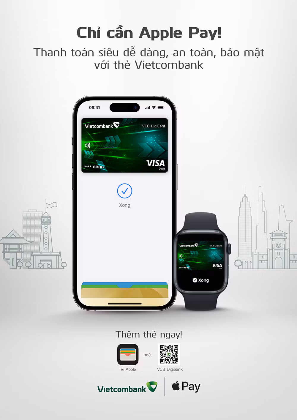Vietcombank giới thiệu Apple Pay đến khách hàng -0