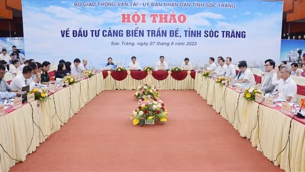 Sóc Trăng kêu gọi đầu tư cảng biển Trần Đề