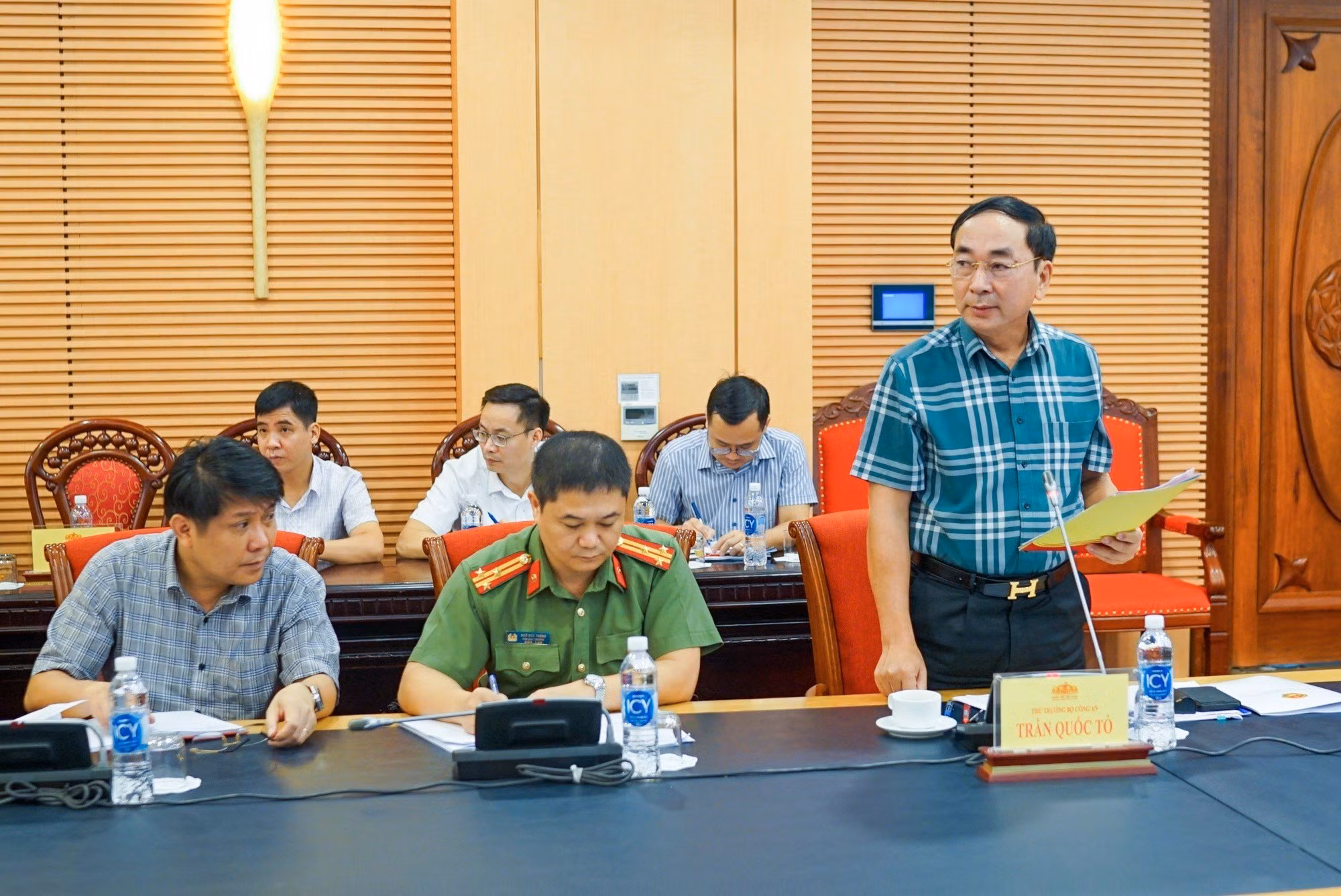 Hoàn thiện cơ sở pháp lý về cấp bậc hàm cao nhất là Thiếu tướng CAND -0