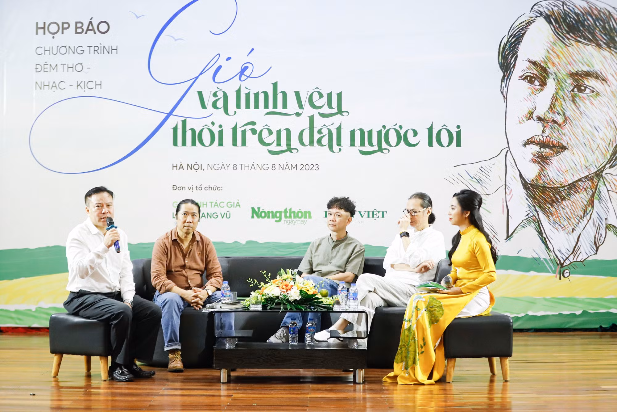 “Gió và tình yêu thổi trên đất nước tôi” – đêm thơ nhạc kịch tưởng nhớ Lưu Quang Vũ, Xuân Quỳnh -0