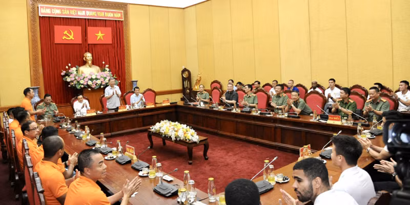 Xây dựng CLB bóng đá Công an Hà Nội ngày càng phát triển, chuyên nghiệp, hiện đại -0