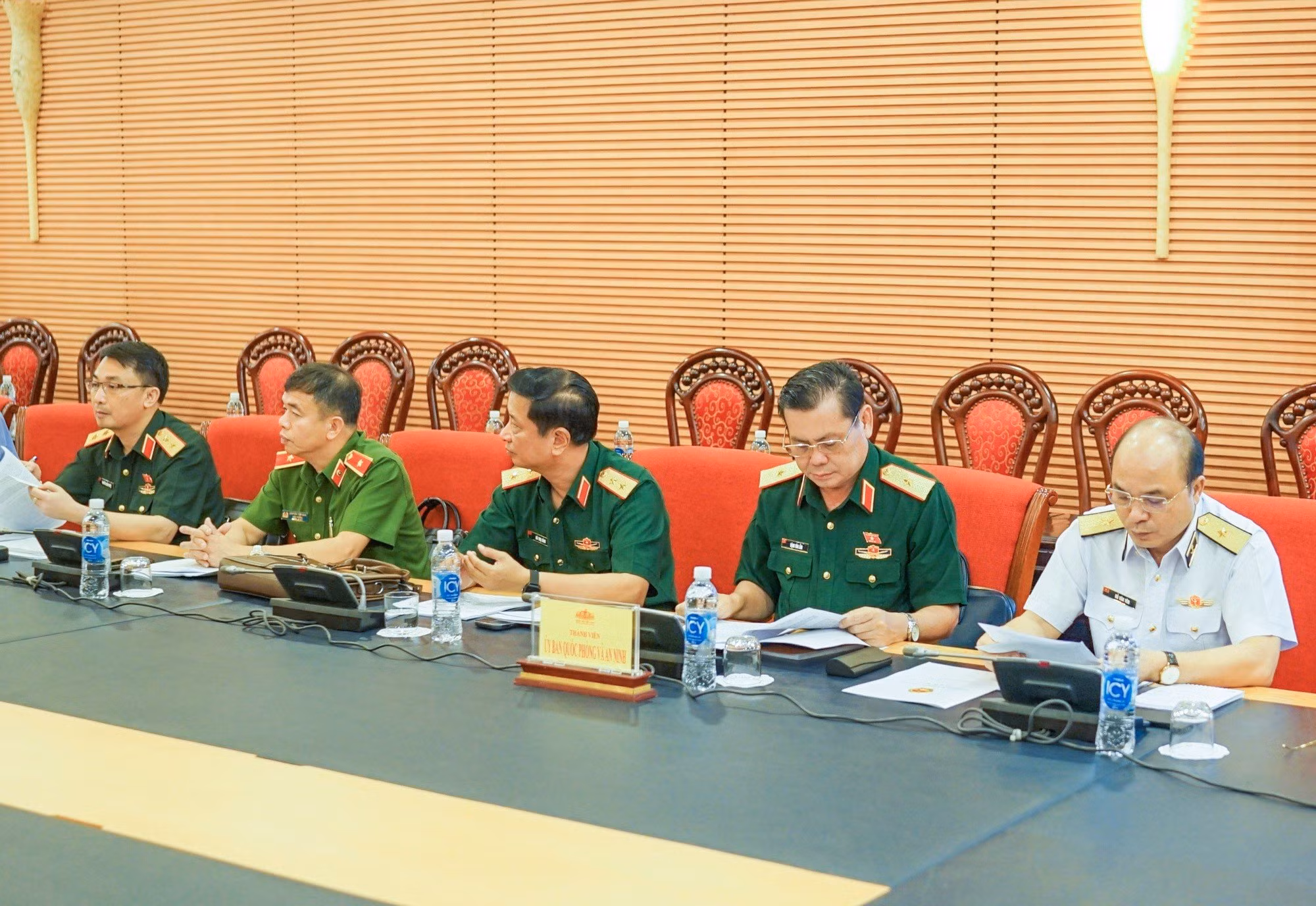 Hoàn thiện cơ sở pháp lý về cấp bậc hàm cao nhất là Thiếu tướng CAND -1