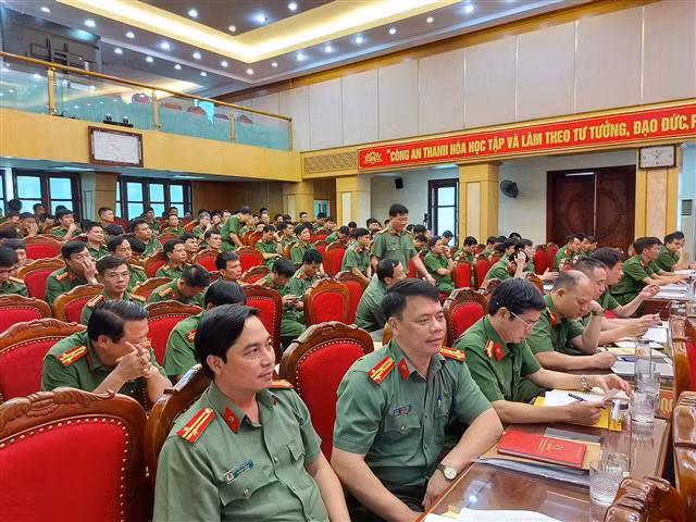 Công an Thanh Hóa tổng kết 10 năm công tác lấy lời khai, hỏi cung bị can -0