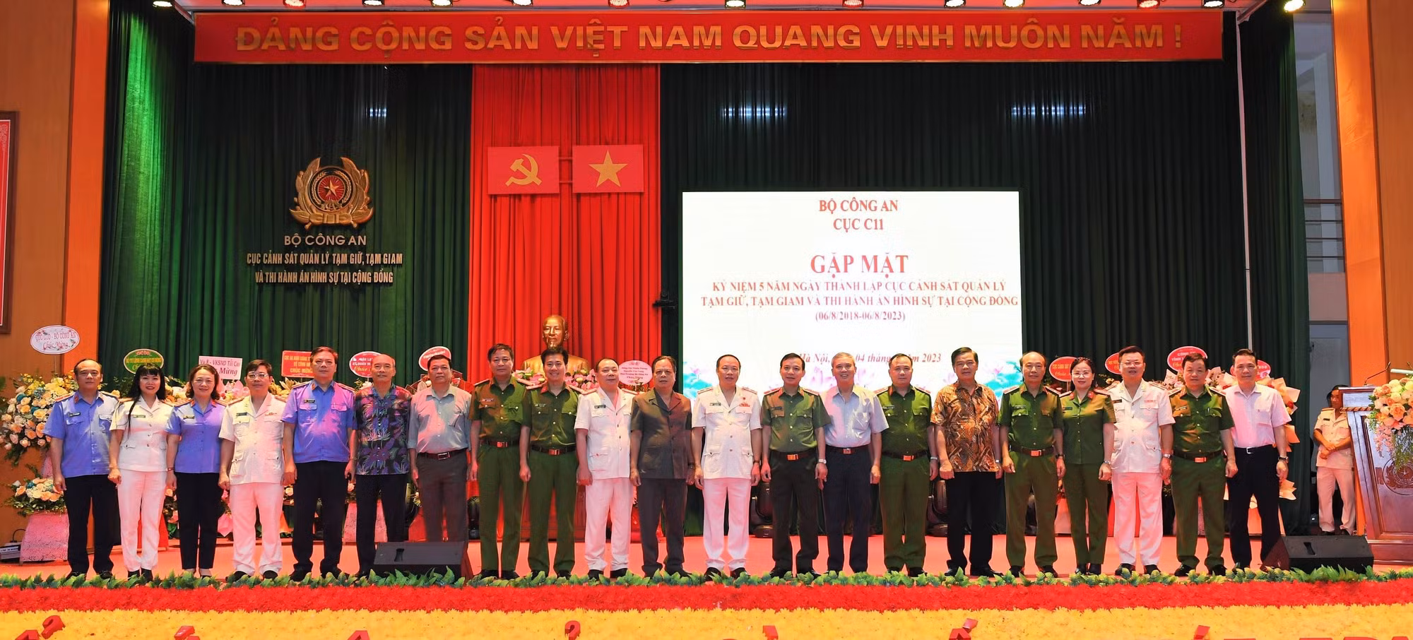 Gặp mặt 5 năm thành lập Cục Cảnh sát Quản lý tạm giữ, tạm giam và &nbsp;thi hành án hình sự tại cộng đồng -0
