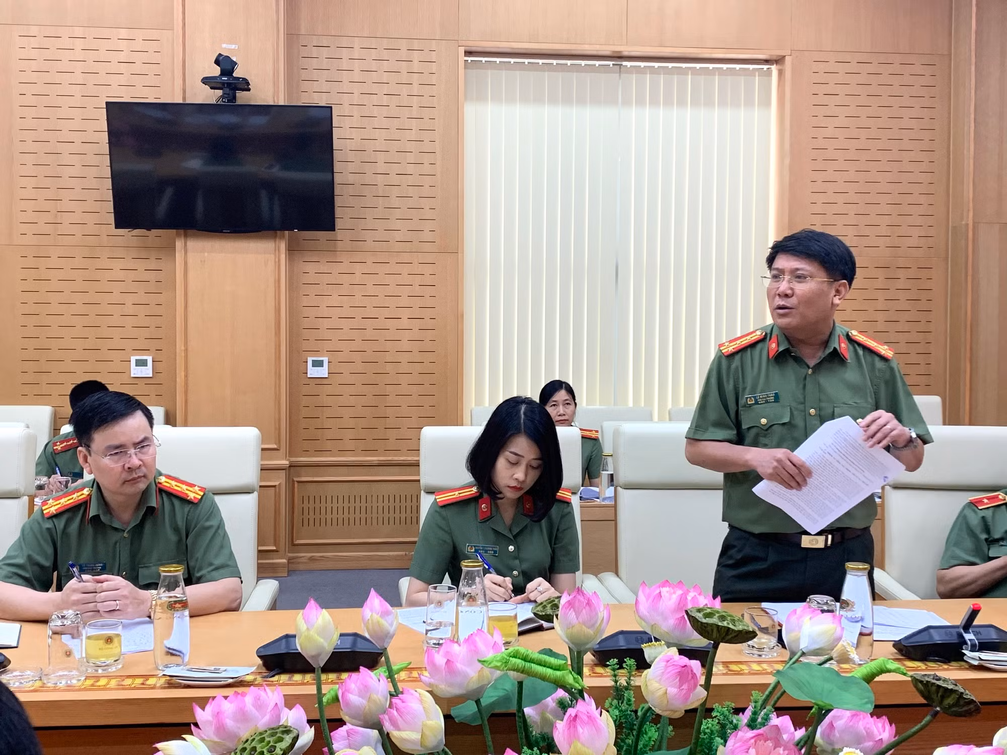 Rà soát tiến độ công tác xây dựng phong trào và chuẩn bị tổ chức Ngày hội toàn dân bảo vệ ANTQ -0