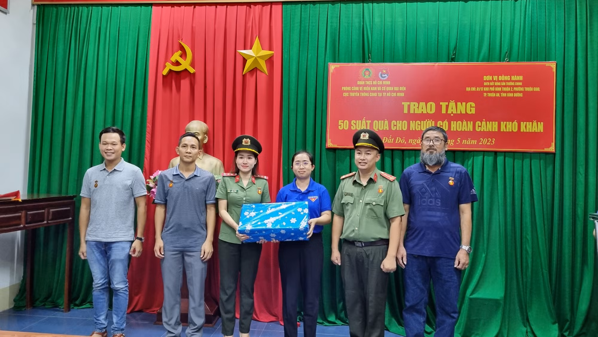 Tuổi trẻ CAND về miền Đất đỏ -0