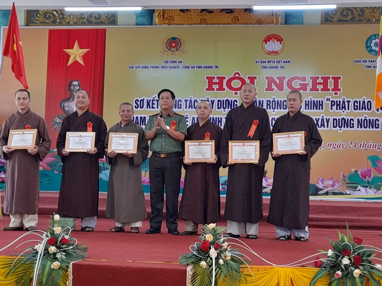 Làm tốt mô hình “Phật giáo Quảng Trị tham gia bảo vệ ANTQ và chung tay xây dựng nông thôn mới” -0