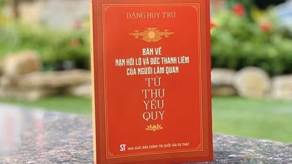 Ra mắt cuốn sách bàn về nạn hối lộ và đức thanh liêm của người làm quan