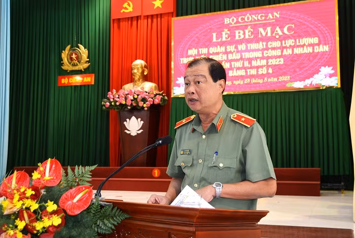 Công an tỉnh Lâm Đồng giải Nhất toàn đoàn hội thi quân sự, võ thuật -0