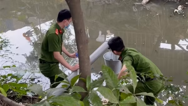Xử phạt công ty sản xuất thức ăn chăn nuôi xả thải vượt ngưỡng 10 lần