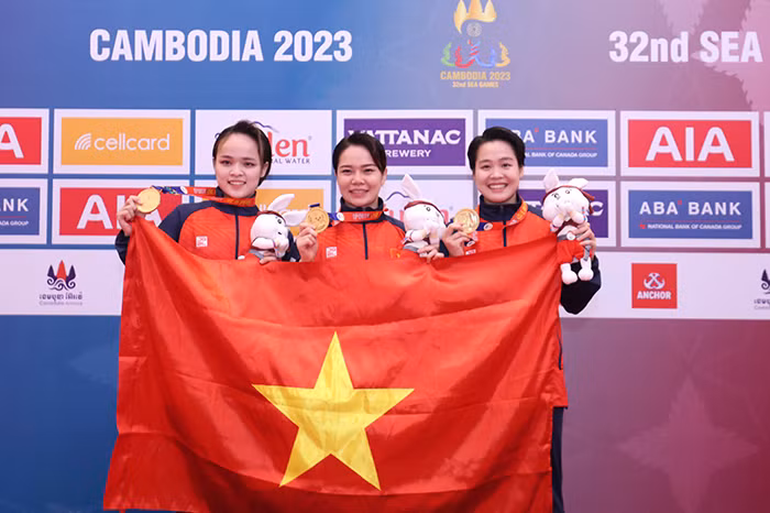 Những nhà vô địch SEA games của thể thao CAND -0