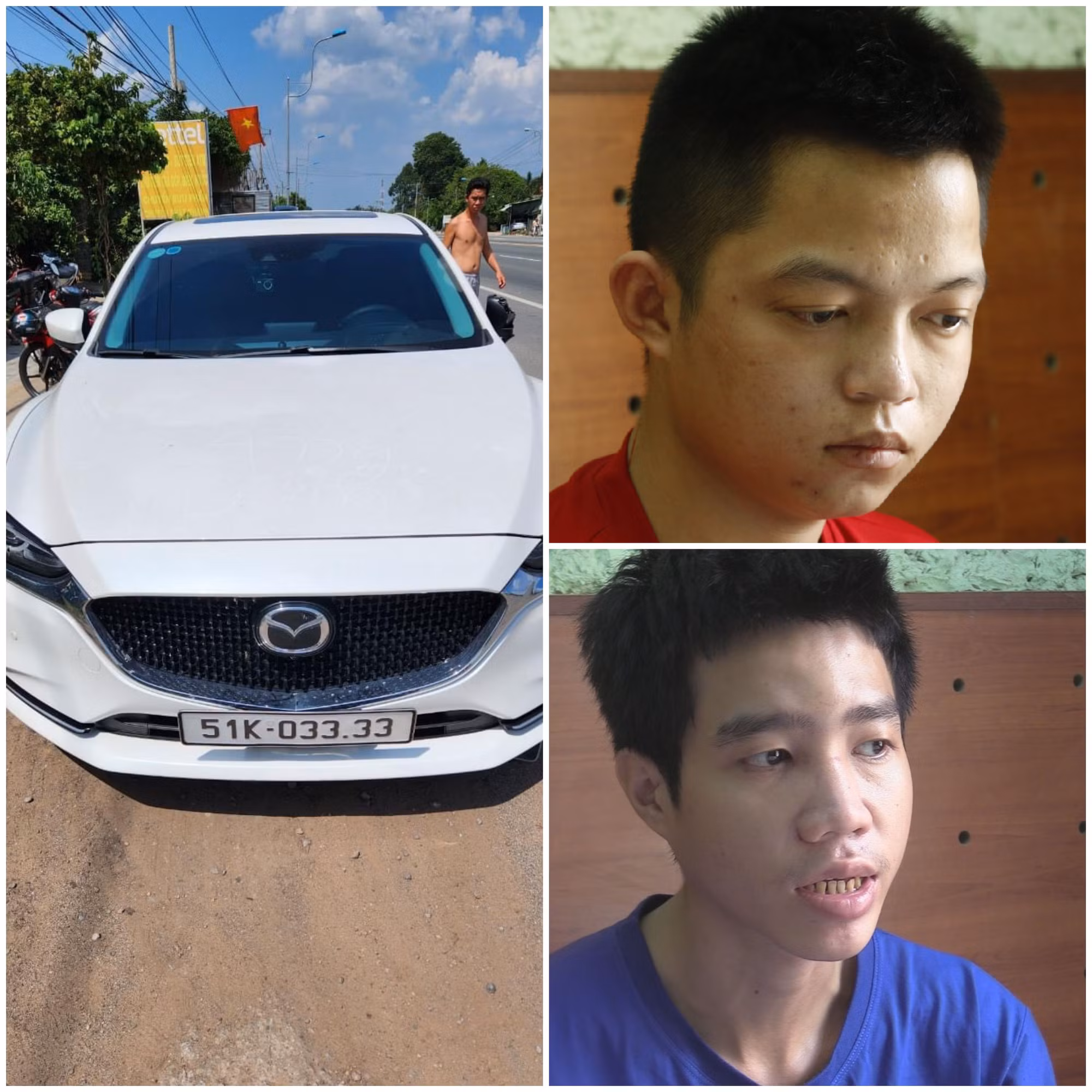 Làm ăn thua lỗ, hai thanh niên thuê ô tô đi cướp -0