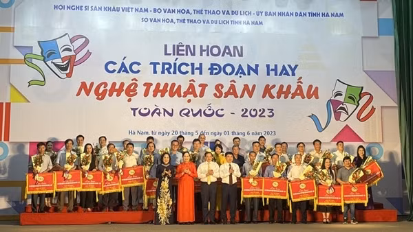 Khai mạc Liên hoan các trích đoạn hay Nghệ thuật sân khấu toàn quốc năm 2023