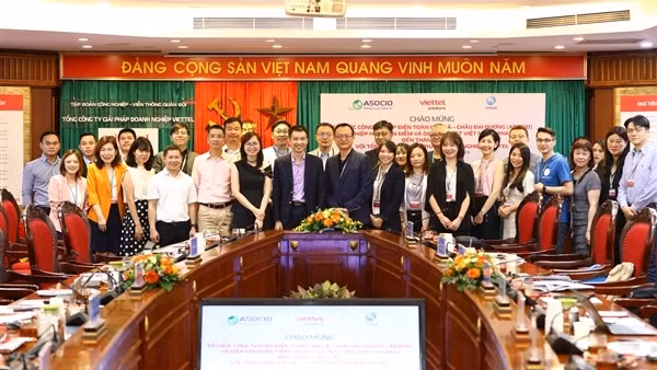 Nhiều cơ hội hợp tác giữa Viettel Solutions và ASOCIO