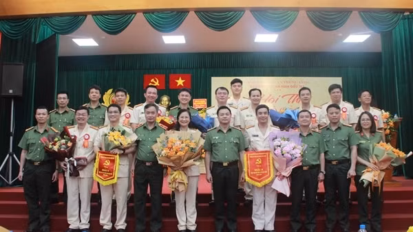 11 thí sinh tham dự hội thi Bí thư chi bộ giỏi Cục An ninh điều tra, Bộ Công an