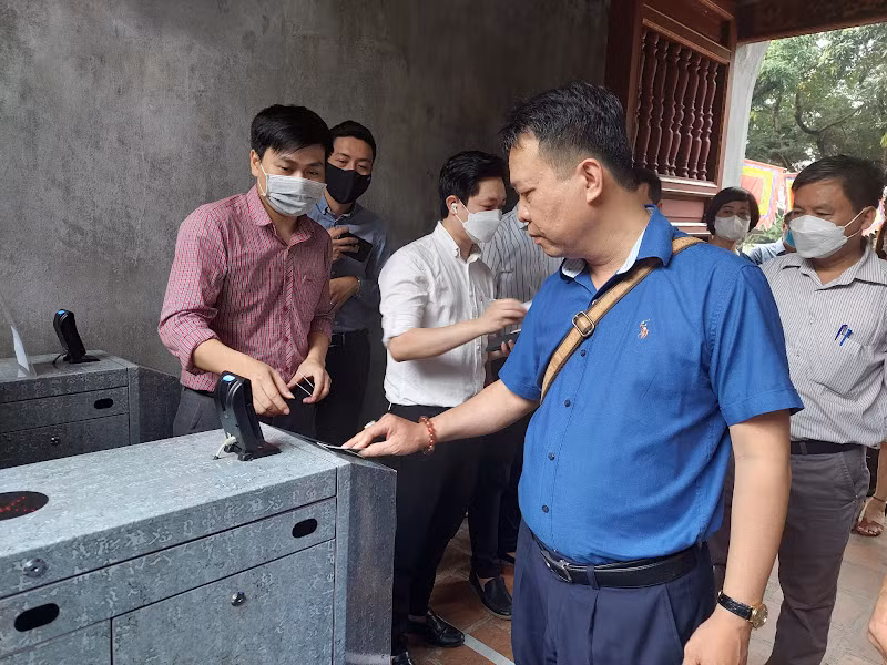 Văn Miếu- Quốc Tử Giám ứng dụng biên lai điện tử cho khách thăm quan từ tháng 6/2023 -0