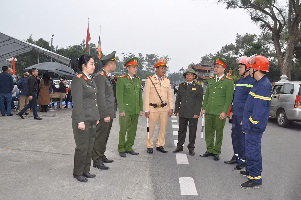 Bảo đảm ANTT cho lễ hội mùa xuân Côn Sơn – Kiếp Bạc năm 2025 -0