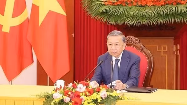 Tổng Bí thư Tô Lâm: "Tổ chức tốt Đại hội đảng bộ các cấp nhiệm kỳ 2025-2030"