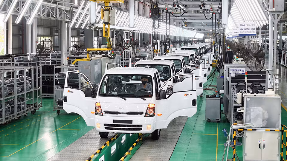 Thaco Auto đẩy mạnh xuất khẩu xe thương hiệu Thaco và quốc tế -0