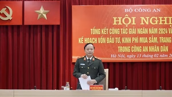 Triển khai kế hoạch vốn đầu tư, kinh phí mua sắm, trang bị năm 2025 trong CAND