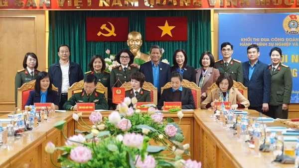 Công đoàn Khối thi đua số 2 triển khai công tác và ký giao ước thi đua năm 2025