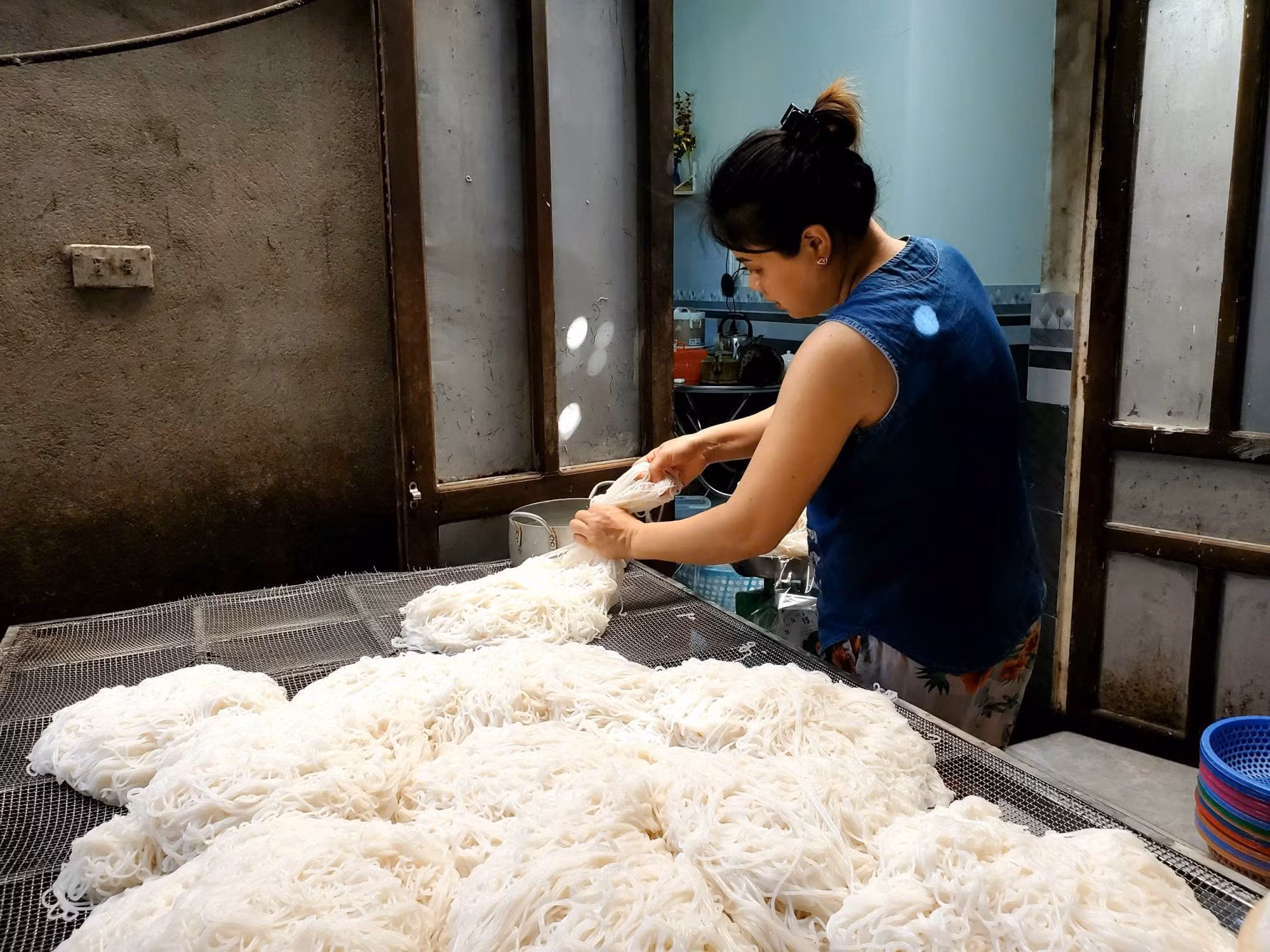 Nghề làm bún Vân Cù được công nhận Di sản văn hóa phi vật thể quốc gia -0