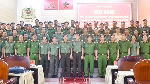 Quyết liệt tinh gọn tổ chức bộ máy trong Công an tỉnh Bạc Liêu
