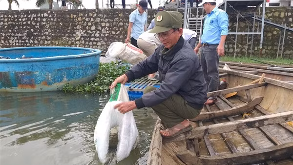Kéo ngư dân cùng tham gia bảo vệ nguồn lợi thủy sản đầm Trà Ổ