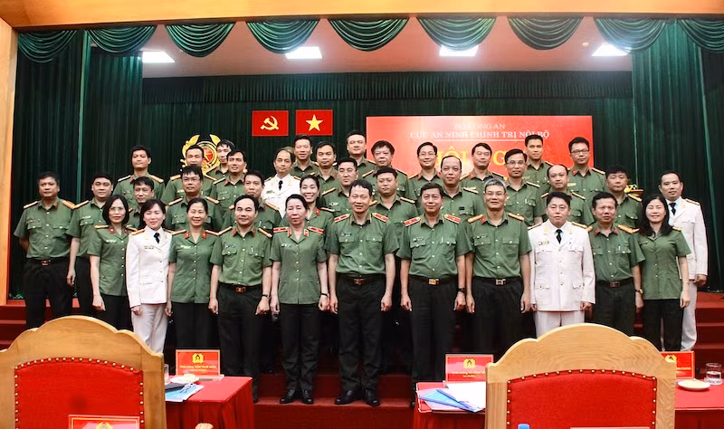 Công an các đơn vị, địa phương sơ kết 6 tháng đầu năm -0