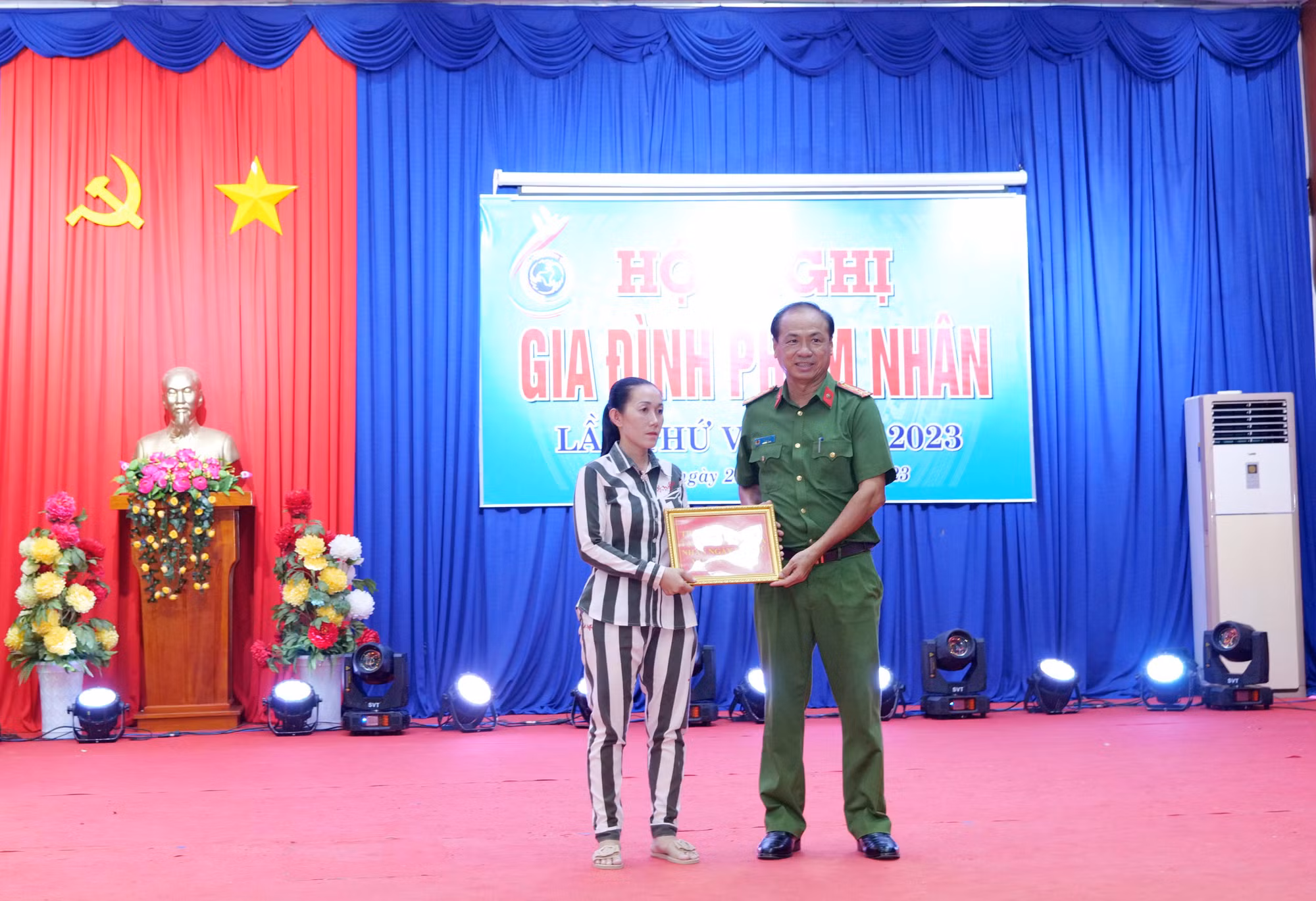 Ấm áp ngày hội gia đình phạm nhân năm 2023 tại Trại giam Cái Tàu -0