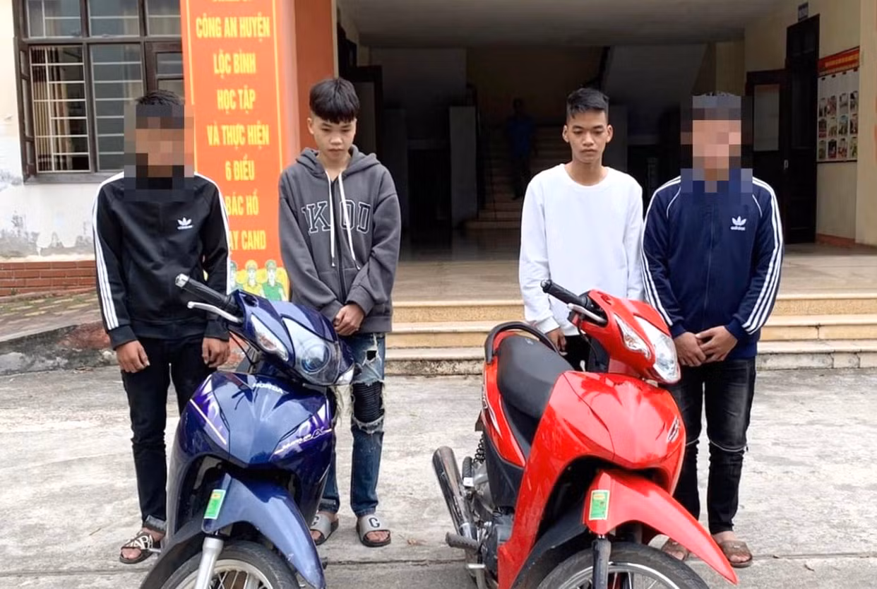 Xứ lý nhóm thanh thiếu niên 