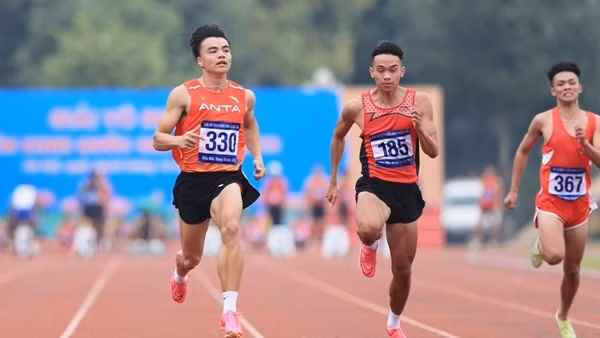 VĐV CAND đoạt huy chương Vàng tại Giải vô địch Điền kinh Quốc gia 2023