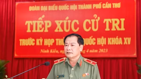 Thiếu tướng Nguyễn Văn Thuận làm Trưởng Đoàn đại biểu Quốc hội TP Cần Thơ