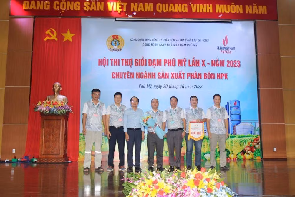 Công đoàn Nhà Máy Đạm Phú Mỹ tổ chức thành công Hội thi Thợ giỏi Đạm Phú Mỹ Lần X -0