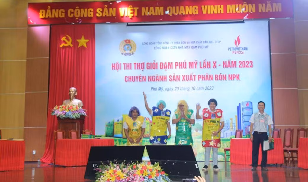 Công đoàn Nhà Máy Đạm Phú Mỹ tổ chức thành công Hội thi Thợ giỏi Đạm Phú Mỹ Lần X -1