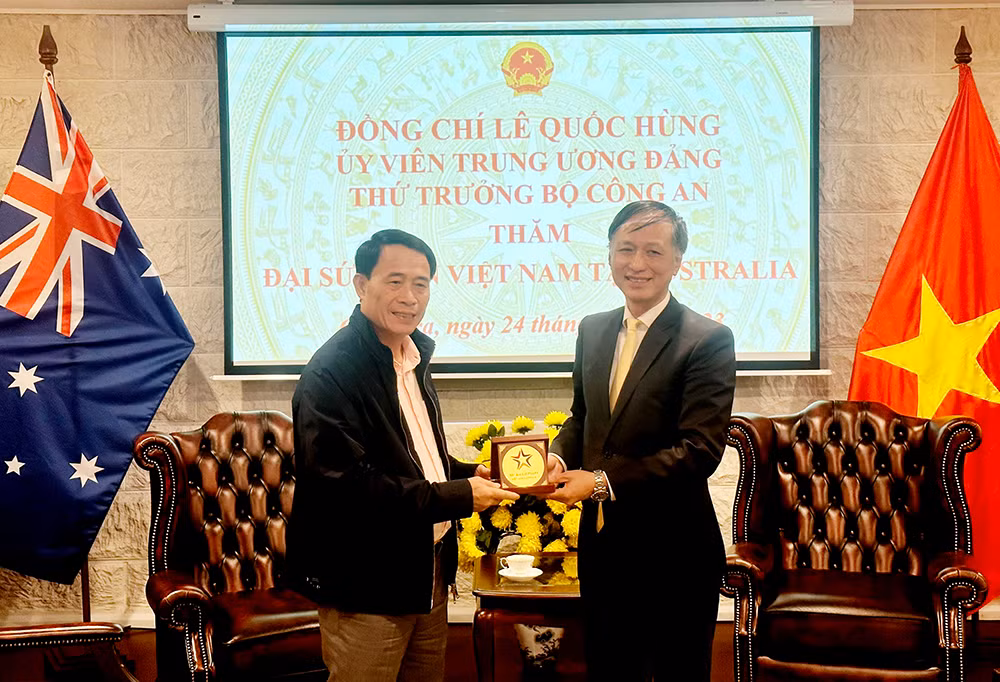 Tăng cường hợp tác với các cơ quan thực thi pháp luật Australia -1